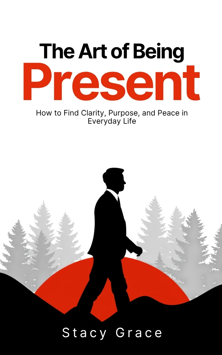 "The Art of Being Present" is a self-help book designed by American books agency, a professional book writing company